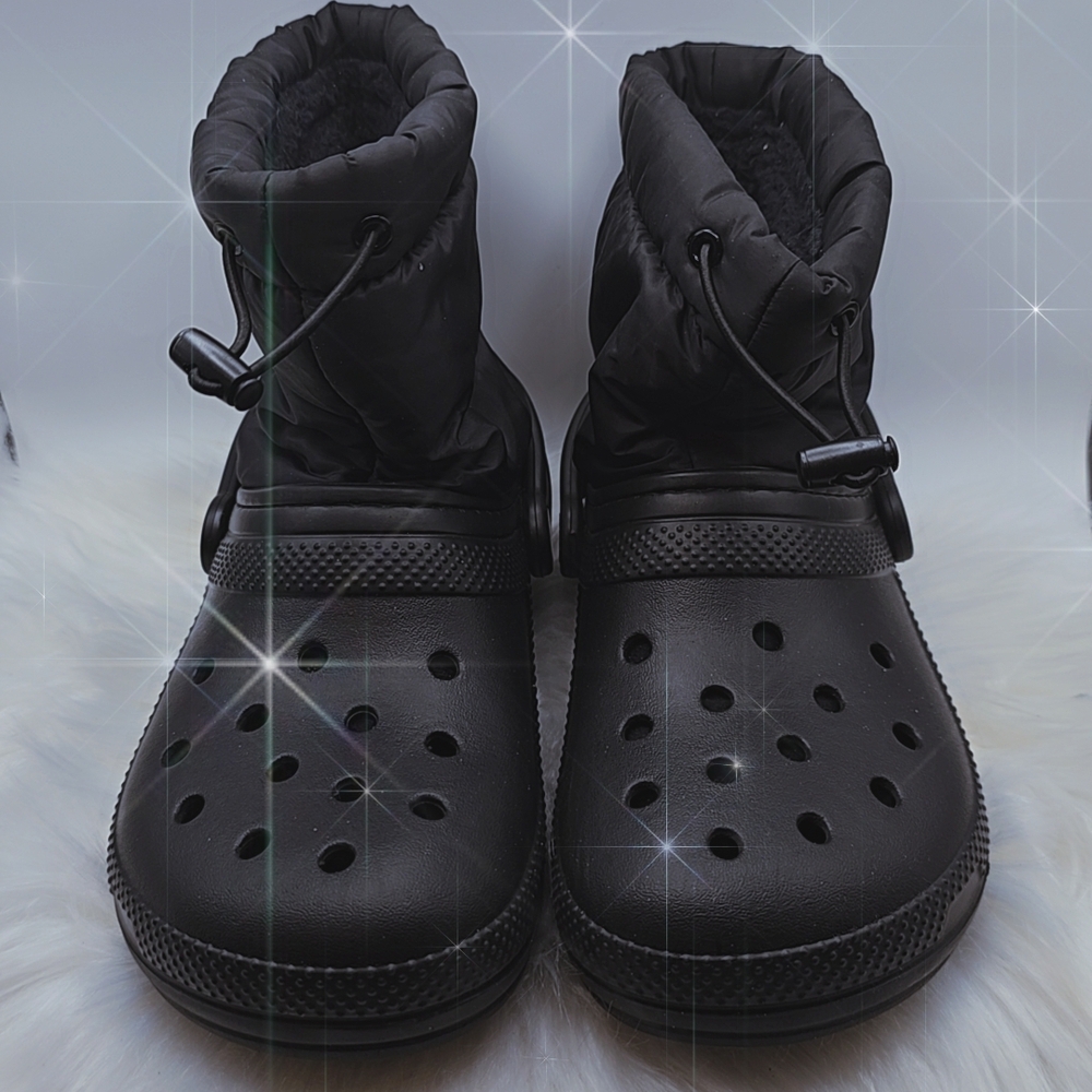 CROCS Black Ankle Booties